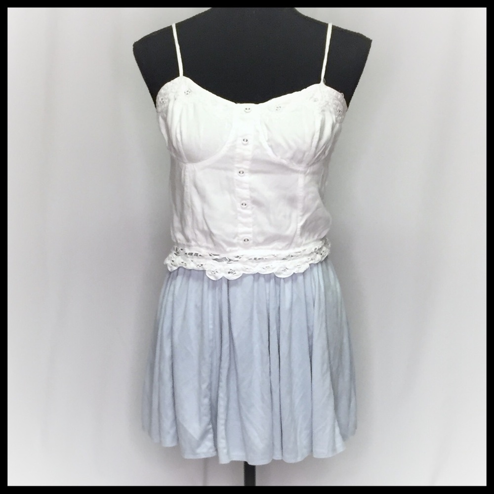 Brandy Melville Soft Blue Skater Skirt - Size S